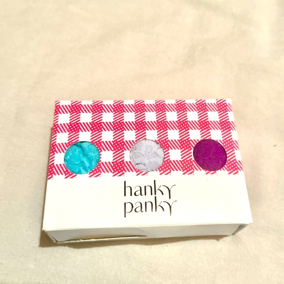 HANKY PANKY  - 2 Tone - women original rise thong 3 Pack - Picture 1 of 3